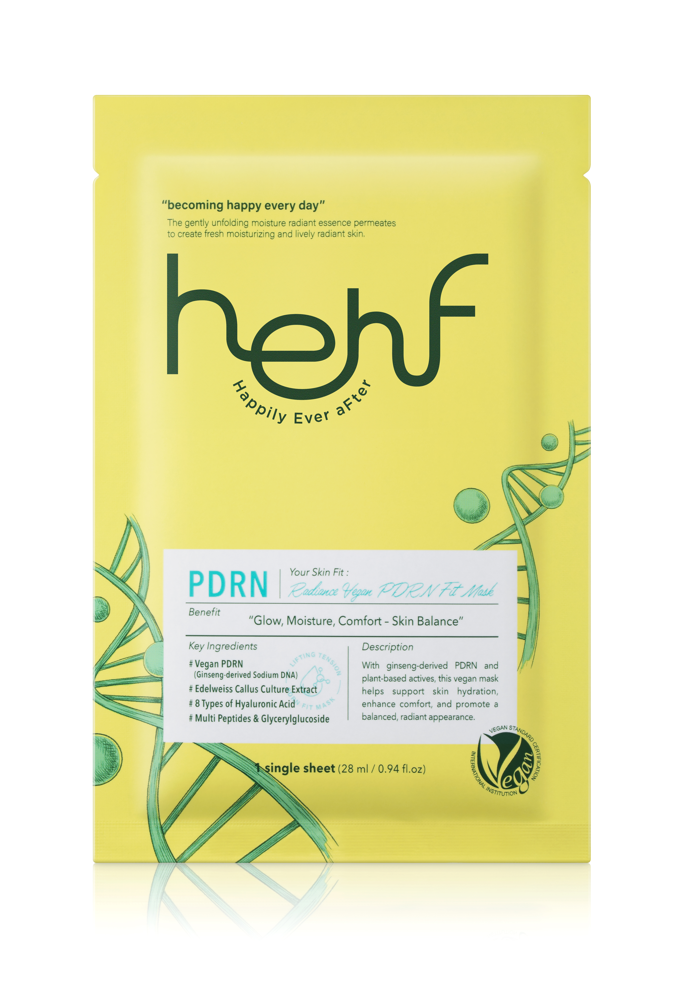 heh:f Radiance Vegan PDRN Fit Mask
